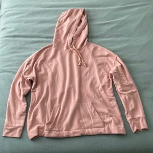 Madewell MWL Superbrushed Easygoing hoodie sweatshirt, size S